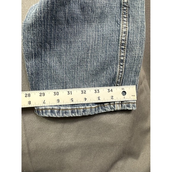 Wrangler Retro Slim Straight Men's Jeans 36x30 Medium Wash Denim 112318445 - Picture 11 of 13